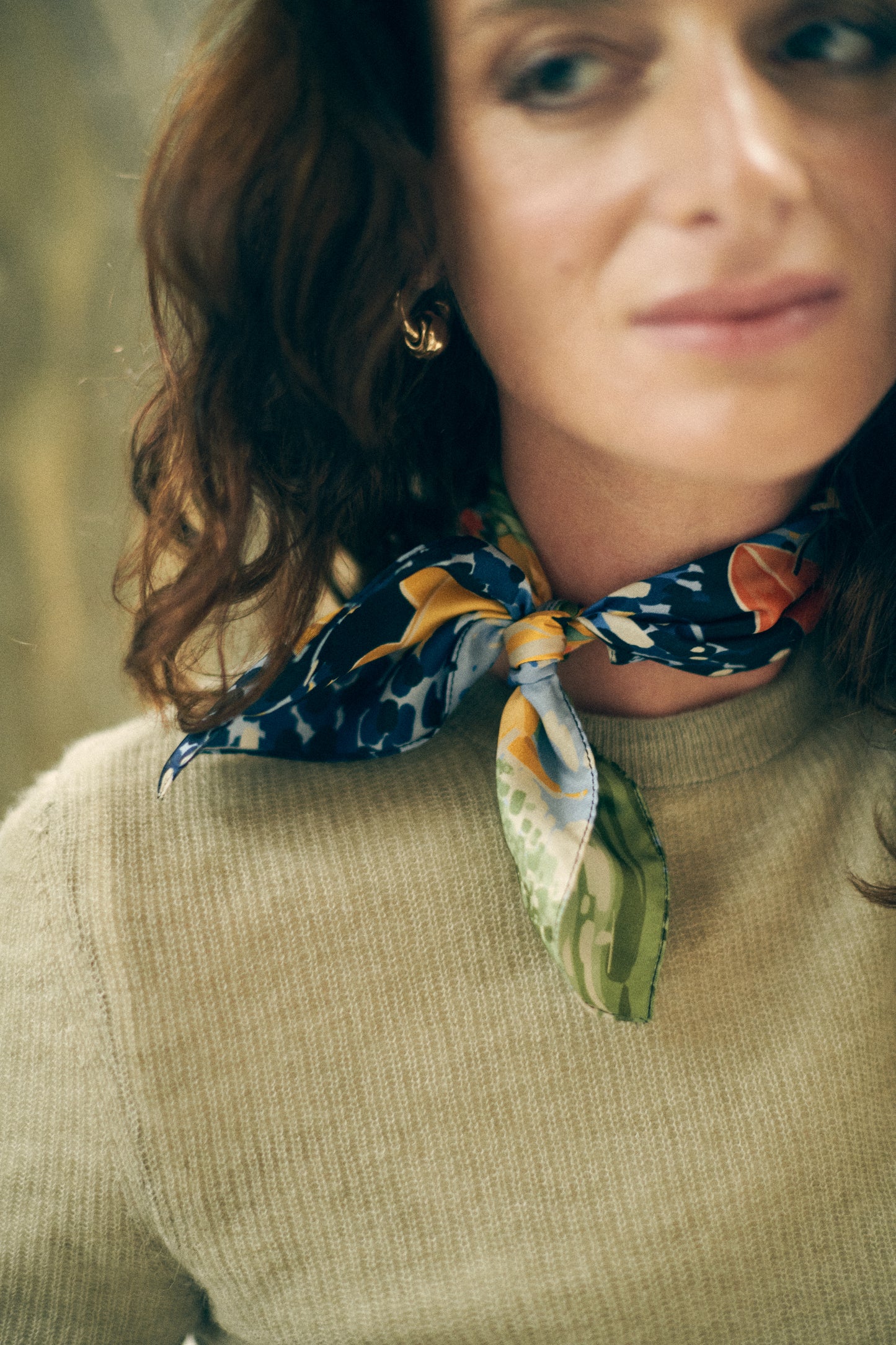 LES PÉDALOS AU LIGET SMALL SCARF