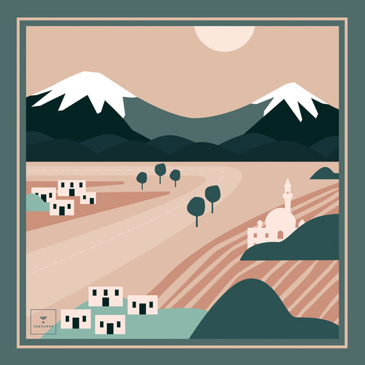 AGRI DAGI AYSU SCARF