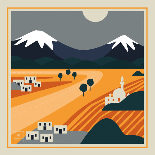 AGRI DAGI CANSU SCARF