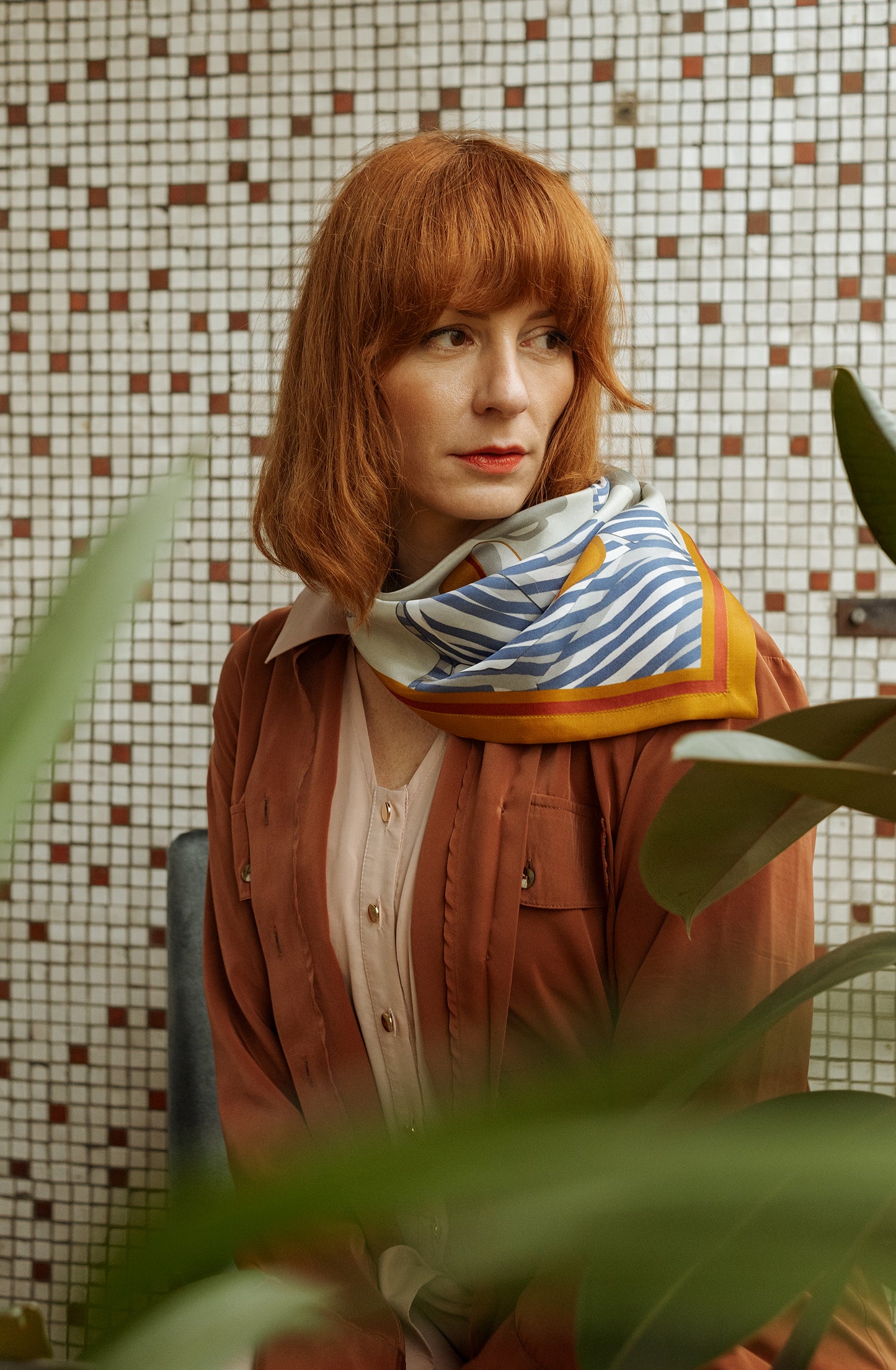 THE SUNDAY MORNING SCARF