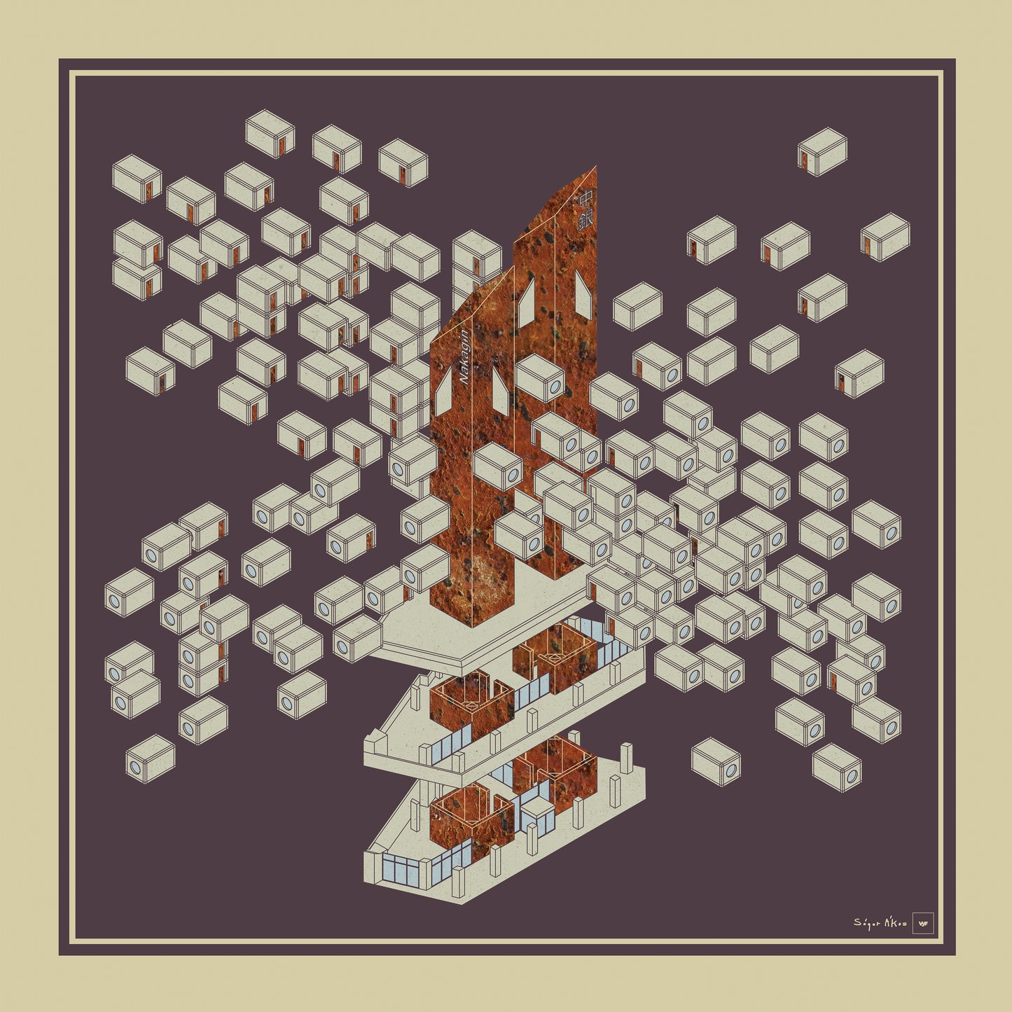 THE CAPSULE TOWER BIG SQUARE